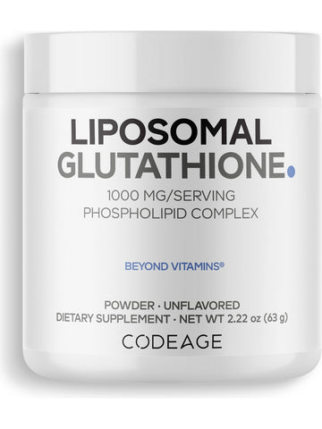Codeage, Liposomal Glutathione Powder 1000 mg, 2.22 oz