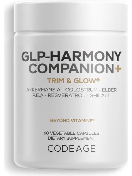 Codeage, GLP-Harmony Companion+, 60 Vegetable Capsules