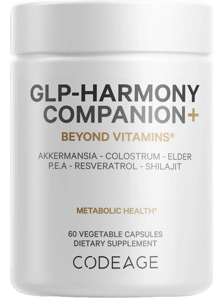Codeage, GLP-Harmony Companion+, 60 Vegetable Capsules