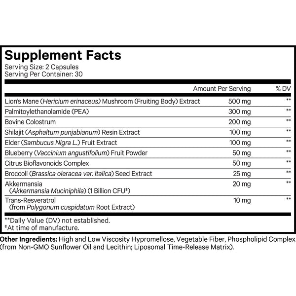Codeage, GLP-Harmony Companion+, 60 Vegetable Capsules