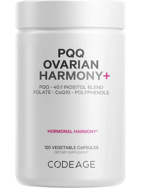 Codeage, PQQ Ovarian Harmony+, 120 Vegetable Capsules