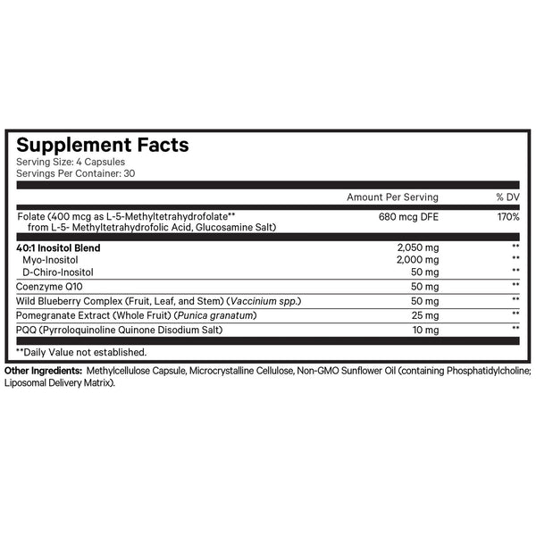 Codeage, PQQ Ovarian Harmony+, 120 Vegetable Capsules