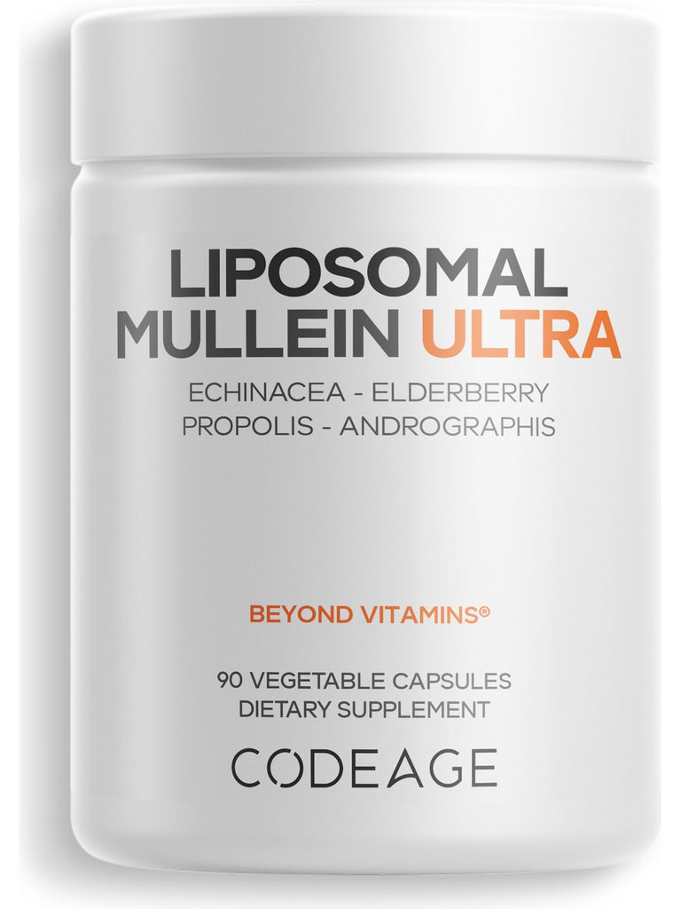 Codeage, Liposomal Mullein Ultra, 90 Vegetable Capsules