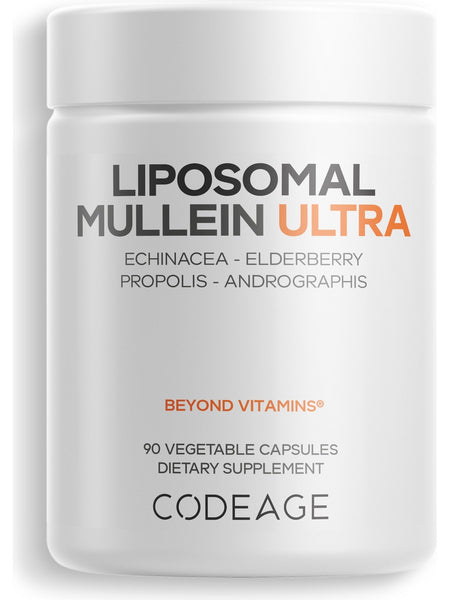 Codeage, Liposomal Mullein Ultra, 90 Vegetable Capsules