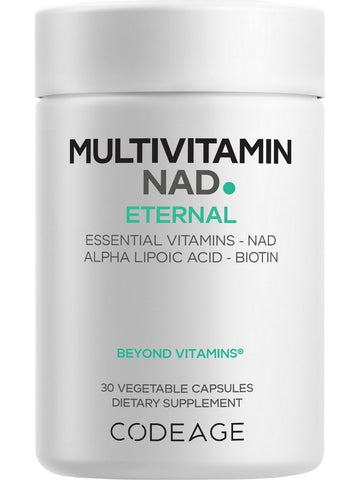 Codeage, Multivitamin NAD, 30 Vegetable Capsules