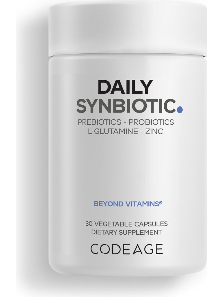 Codeage, Daily Synbiotic, 30 Vegetable Capsules