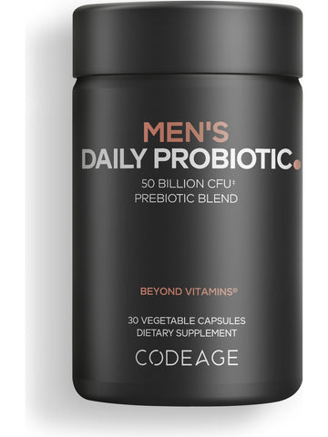 Codeage, Men's Daily Probiotic, 30 Vegetable Capsules