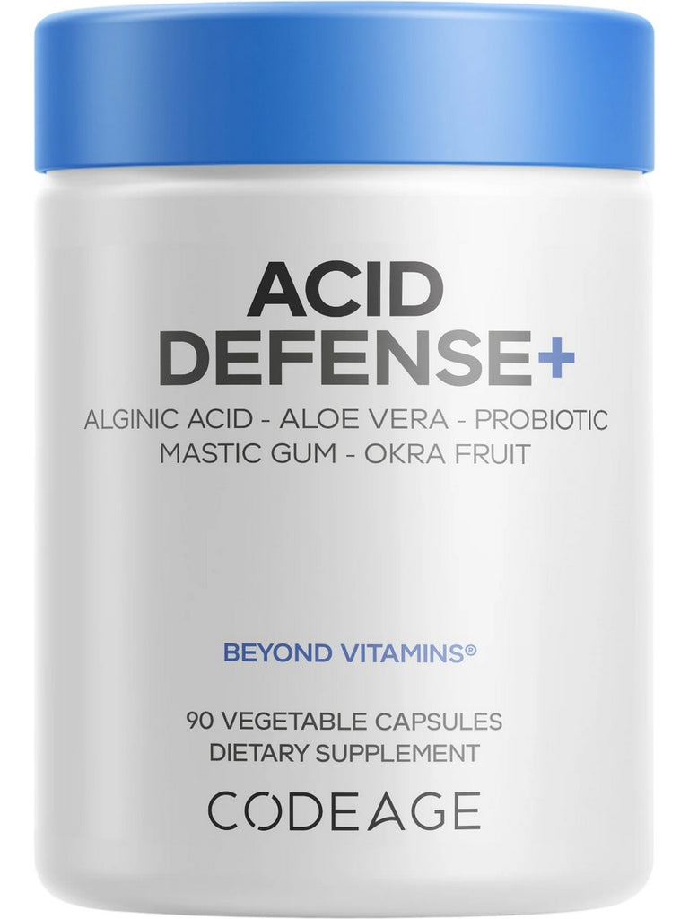 Codeage, Acid Defense+, 90 Vegetable Capsules