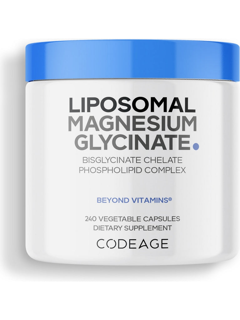 Codeage, Liposomal Magnesium Glycinate, 240 Vegetable Capsules