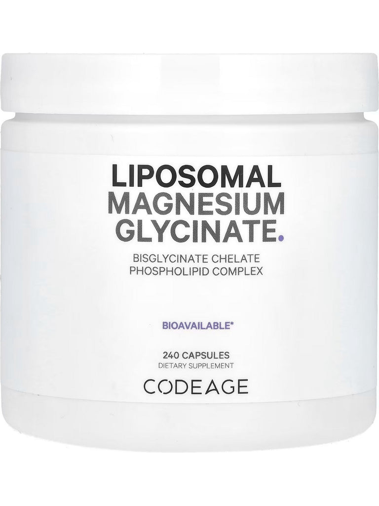 Codeage, Liposomal Magnesium Glycinate Large, 240 Capsules