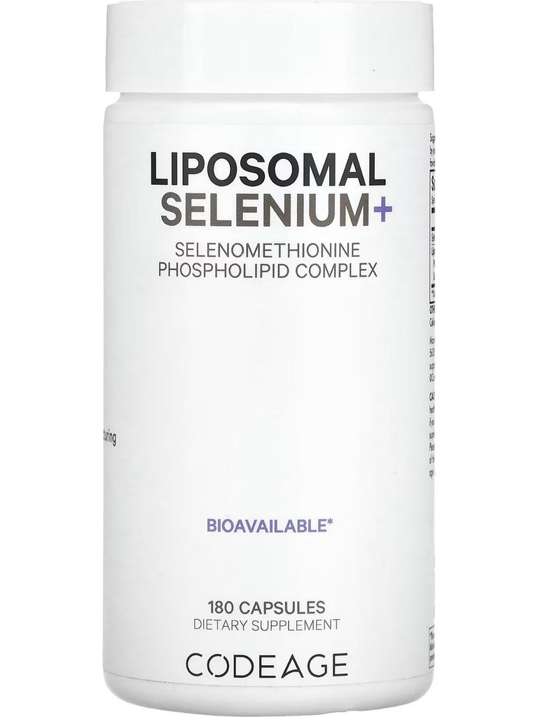 Codeage, Liposomal Selenium+, 180 Capsules