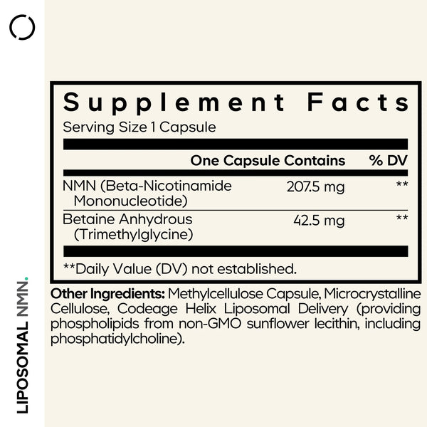 Codeage, Liposomal NMN, 30 Vegetable Capsules