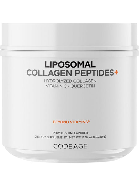Codeage, Liposomal Collagen Peptides +, 14.97 oz