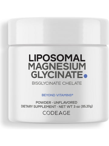 Codeage, Liposomal Magnesium Glycinate Powder, 3 oz