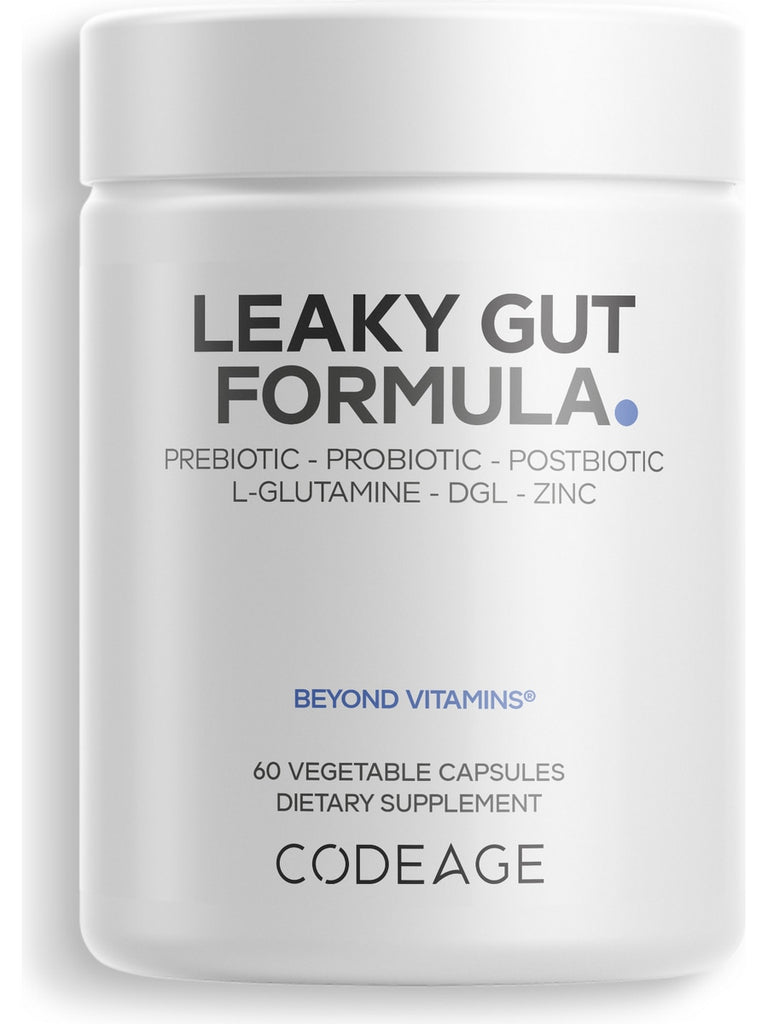 Codeage, Leaky Gut Formula, 60 Vegetable Capsules