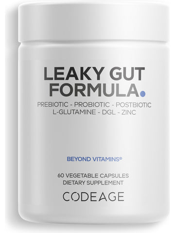 Codeage, Leaky Gut Formula, 60 Vegetable Capsules