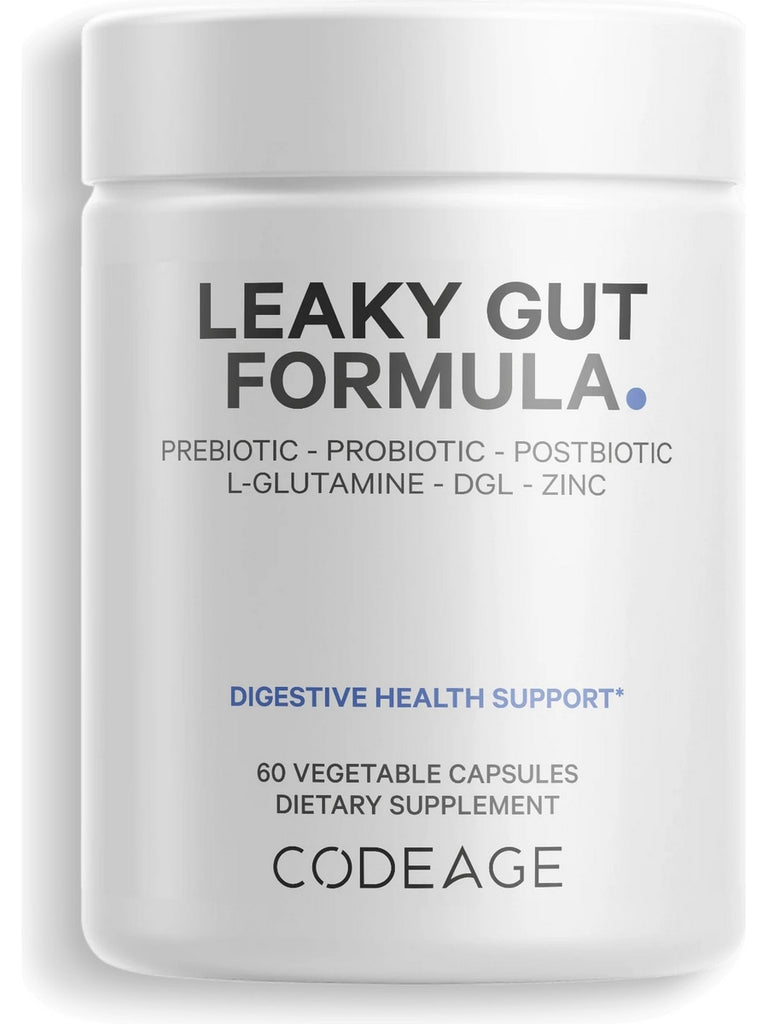 Codeage, Leaky Gut Formula, 60 Vegetable Capsules