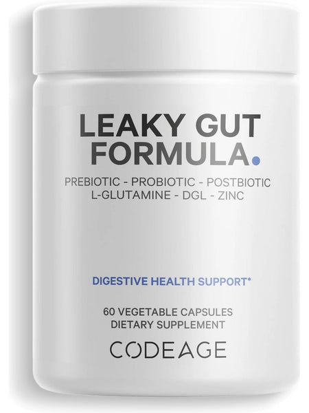 Codeage, Leaky Gut Formula, 60 Vegetable Capsules
