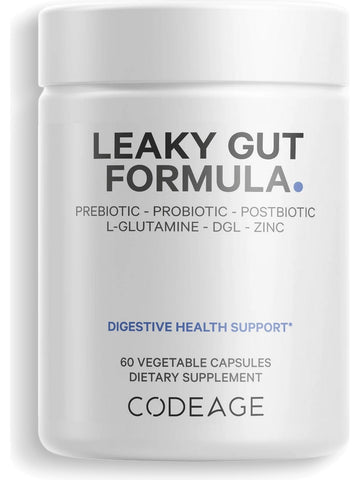Codeage, Leaky Gut Formula, 60 Vegetable Capsules