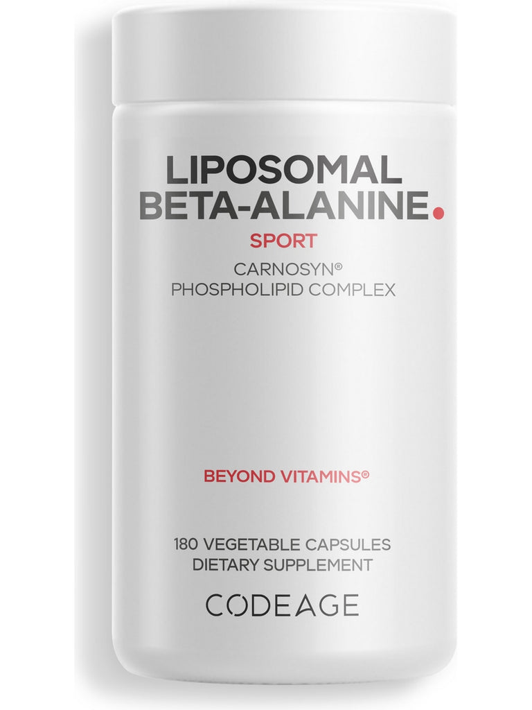 Codeage, Liposomal Beta-Alanine, 180 Vegetable Capsules
