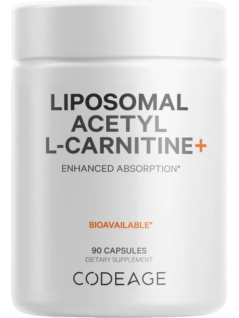 Codeage, Liposomal Acetyl L-Carnitine+, 90 Capsules