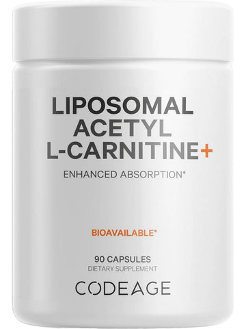 Codeage, Liposomal Acetyl L-Carnitine+, 90 Capsules