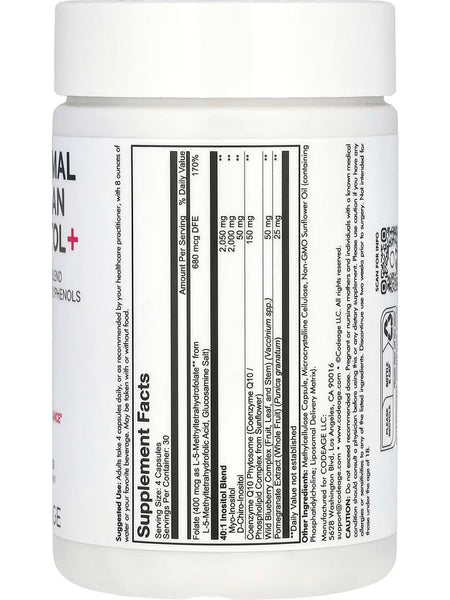 Codeage, Liposomal Ovarian Inositol+, 120 Capsules