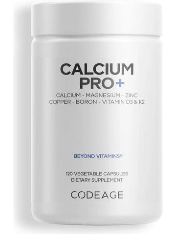 Codeage, Calcium Pro +, 120 Vegetable Capsules