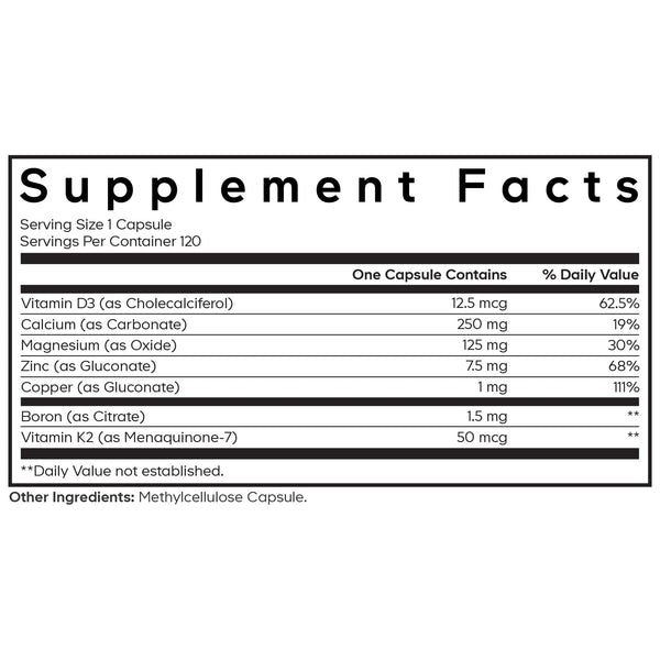 Codeage, Calcium Pro +, 120 Vegetable Capsules