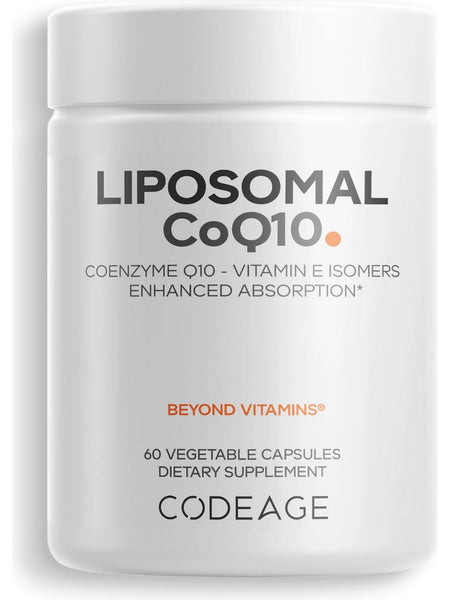 Codeage, Liposomal CoQ 10, 60 Vegetable Capsules