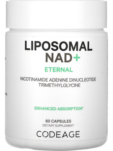 Codeage, Liposomal NAD+, 60 Capsules