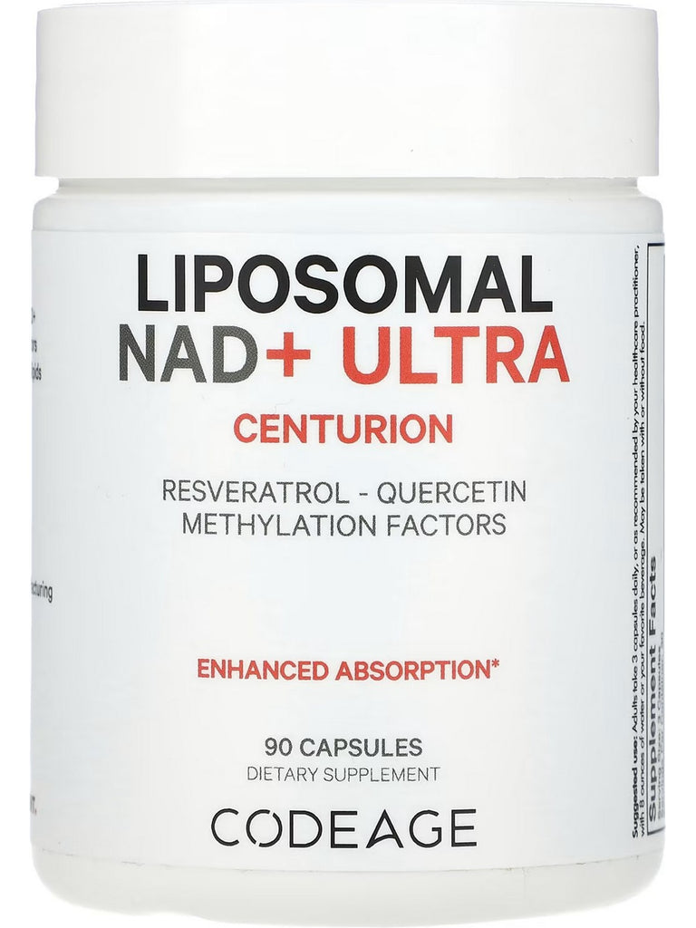 Codeage, Liposomal NAD+ Ultra, 90 Capsules