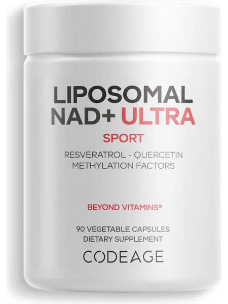 Codeage, Liposomal NAD+ Ultra, 90 Vegetable Capsules