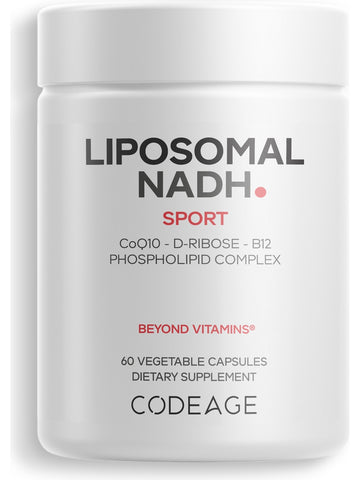 Codeage, Liposomal NADH, 60 Vegetable Capsules