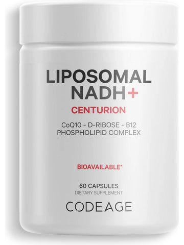 Codeage, Liposomal NADH+, 60 Capsules