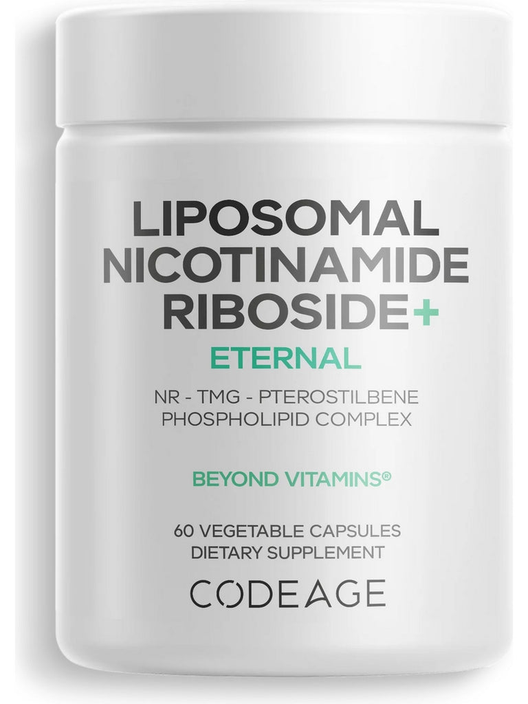 Codeage, Liposomal Nicotinamide Riboside+, 60 Vegetable Capsules