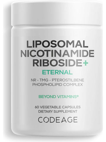 Codeage, Liposomal Nicotinamide Riboside+, 60 Vegetable Capsules