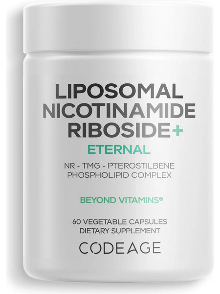 Codeage, Liposomal Nicotinamide Riboside+, 60 Vegetable Capsules