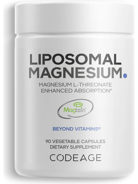 Codeage, Liposomal Magnesium, 90 Vegetable Capsules