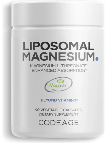 Codeage, Liposomal Magnesium, 90 Vegetable Capsules