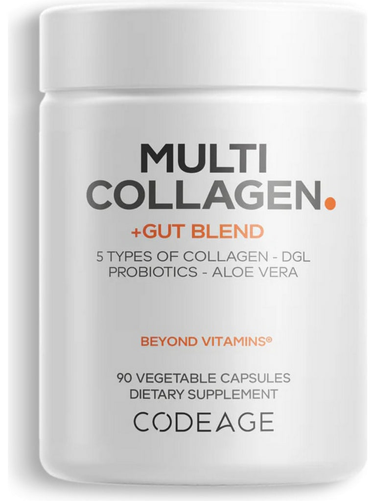Codeage, Multi Collagen + Gut Blend, 90 Capsules