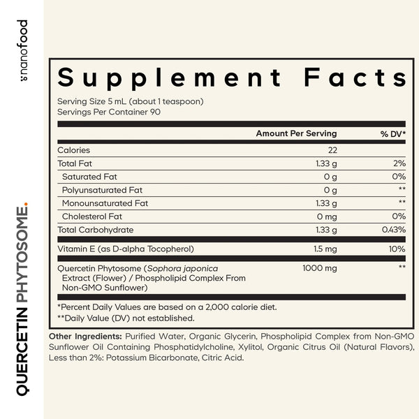 Codeage, Quercetin Phytosome, Pineapple Tangerine, 15.22 fl oz