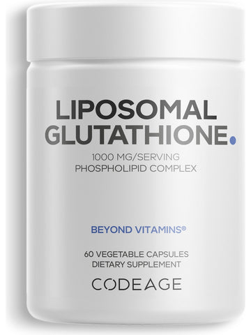 Codeage, Liposomal Glutathione, 1000 mg, 60 Vegetable Capsules