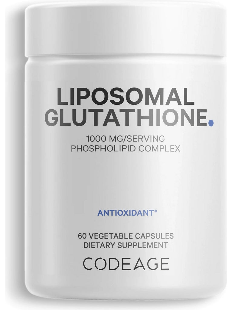 Codeage, Liposomal Glutathione, 1000 mg, 60 Vegetable Capsules