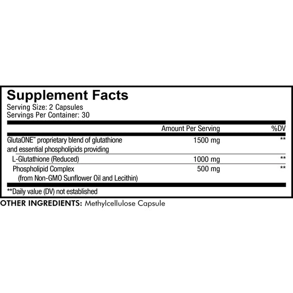 Codeage, Liposomal Glutathione, 1000 mg, 60 Vegetable Capsules