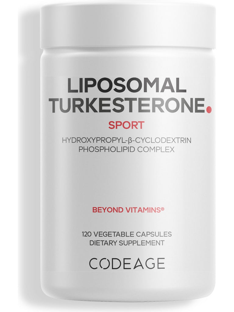 Codeage, Liposomal Turkesterone, 120 Vegetable Capsules