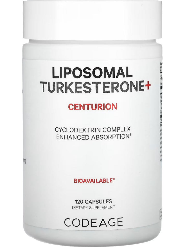 Codeage, Liposomal Turkesterone+, 120 Capsules
