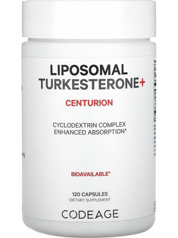 Codeage, Liposomal Turkesterone+, 120 Capsules