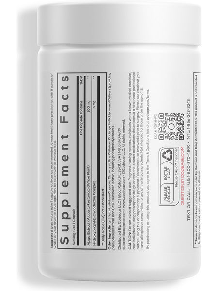 Codeage, Liposomal Turkesterone, 120 Vegetable Capsules