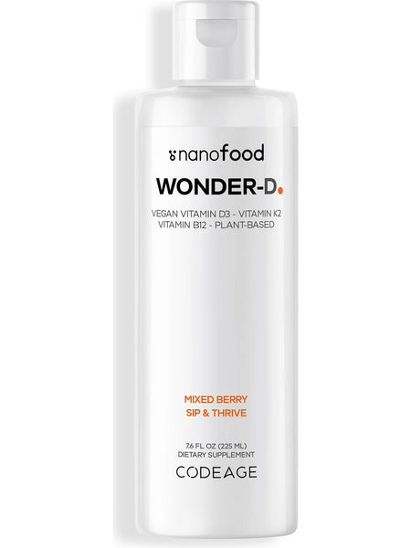 Codeage, Wonder-D, Mixed Berry, 7.6 fl oz
